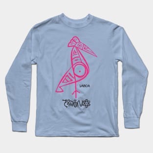 Yaboa Taino bird Long Sleeve T-Shirt